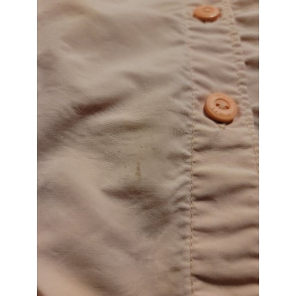L.L. Bean Petite Pink Short Sleeve Button Up Shirt Women's Size PXS READ - Picture 3 of 6